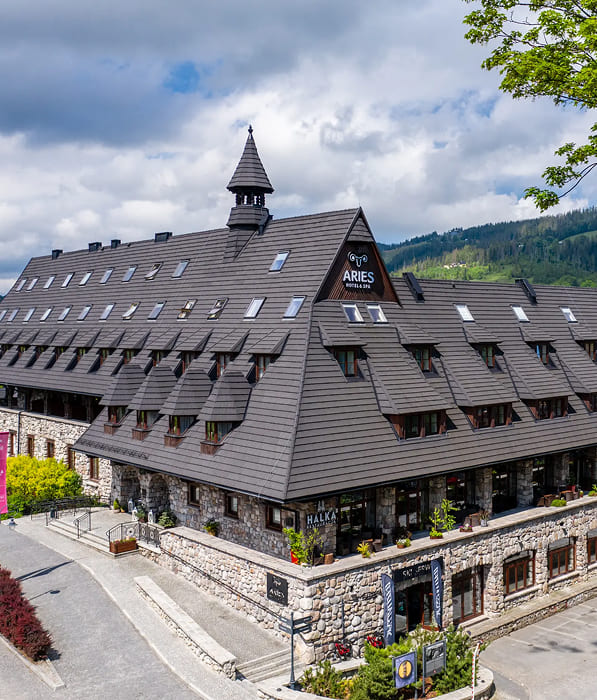 Aries Hotel & SPA – górski hotel w Zakopanem z luksusowym wnętrzem i widokiem na Tatry