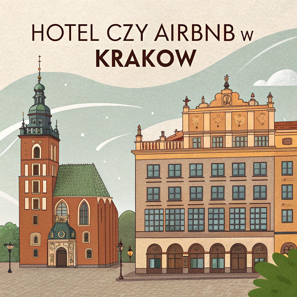 Hotel czy Airbnb w Krakowie